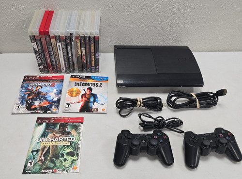Sony playstation ps3 slim - 3,