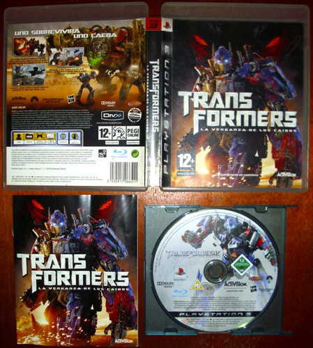 Transformers venganza de - la,