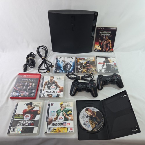 Sony playstation slim 120gb - playstation, 3