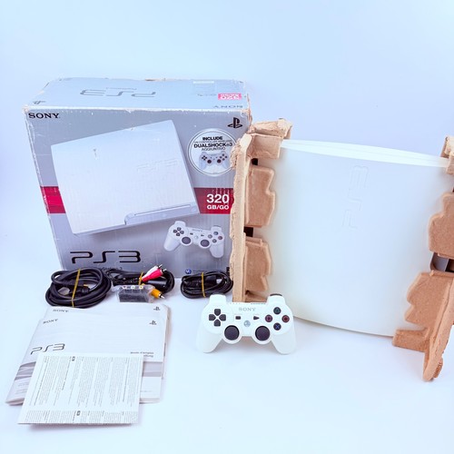 Sony ps3 slim white - slim,