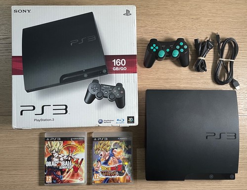 Ps3 slim 160gb 2 - +,