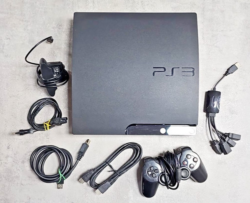 Playstation ps3 slim console - playstation,